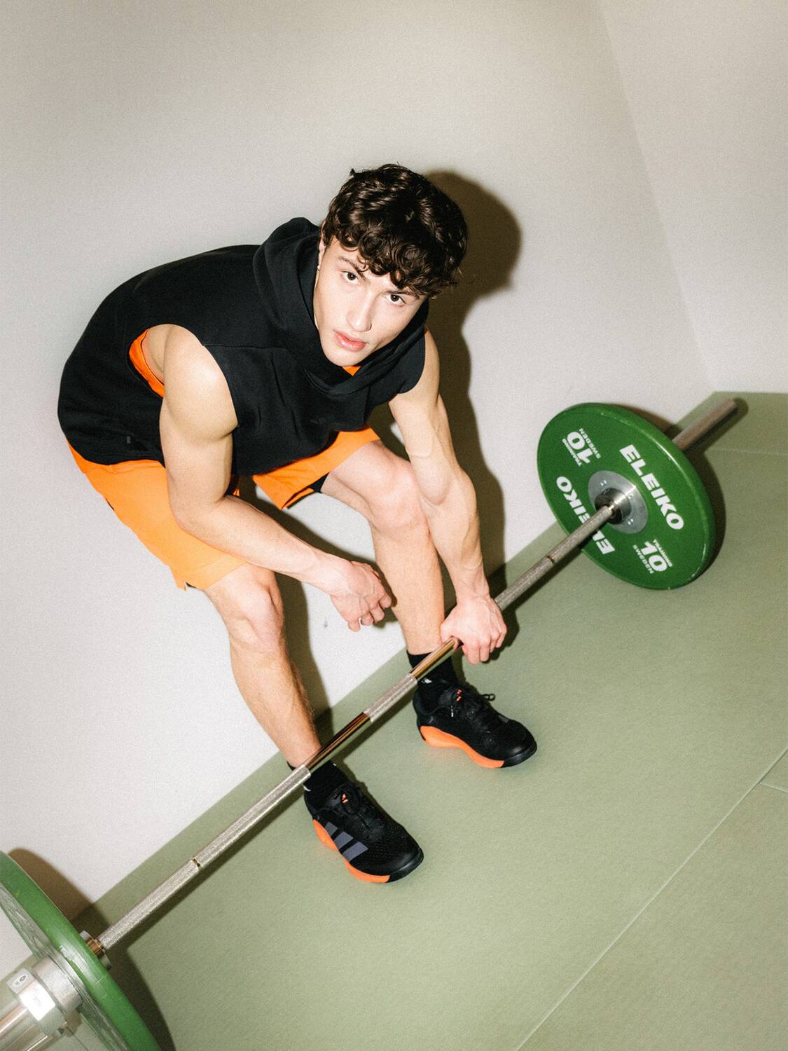 Adidas Performance Футболка Performance 'D4T Power' в оранжевом цвете — фото 4