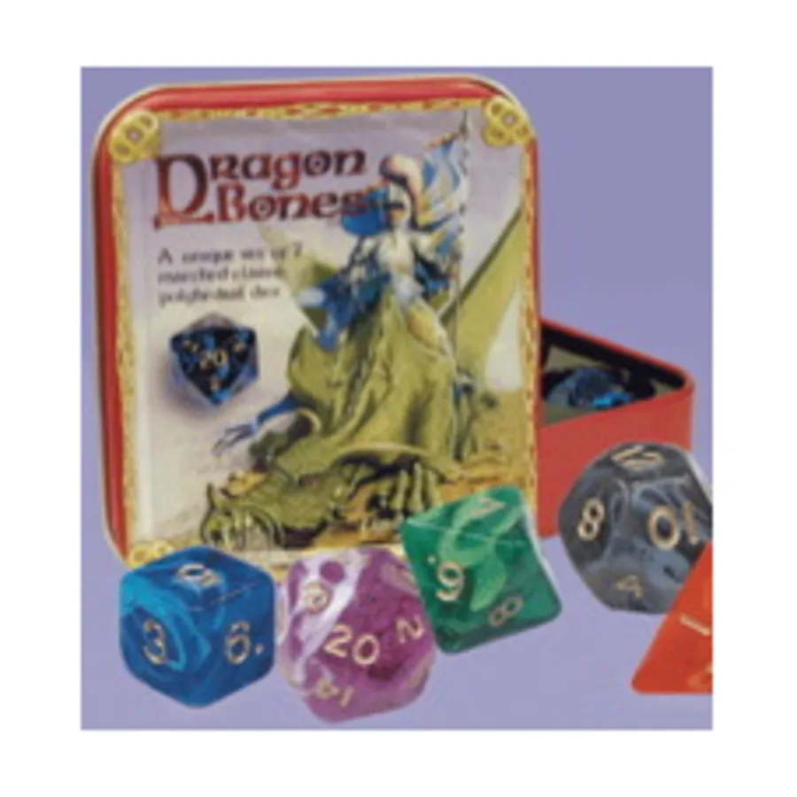 

Кости дракона — Олово рыцаря (ограниченное издание), Dice - Limited Edition & Lots (Crystal Caste)