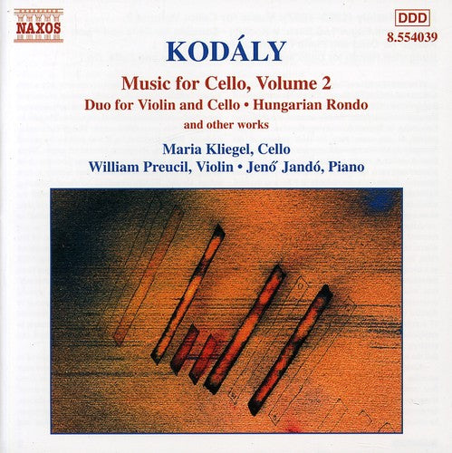 

CD диск Kodaly, Zoltan / Kliegel, Maria / Preucil / Jando: Music for Cello #2