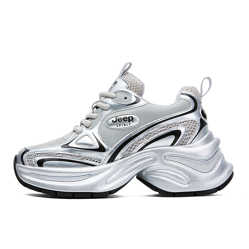 

Кроссовки JEEP SPIRIT Chunky Sneakers Women's Low-top, белый
