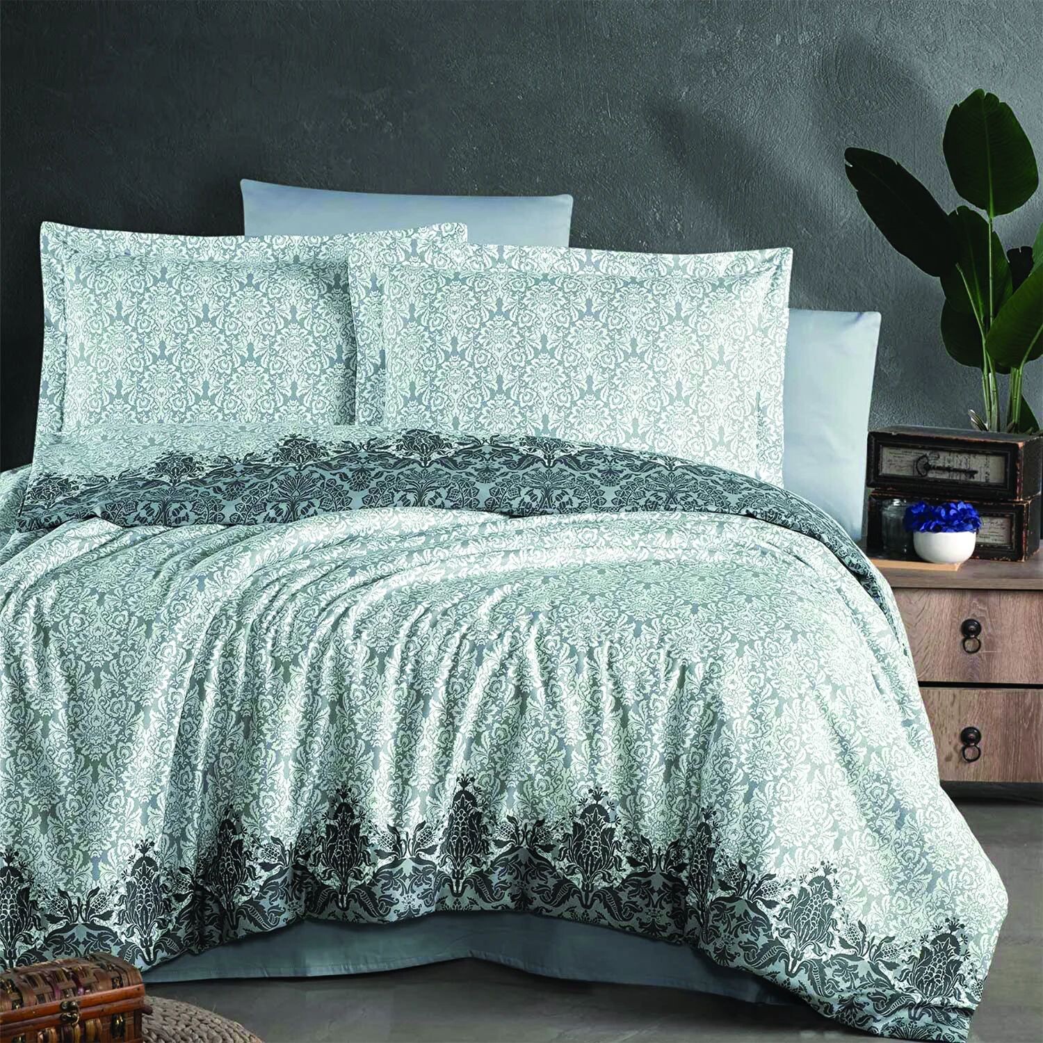 

Комплект постельного белья Maxstyle Satin Deluxe Orya