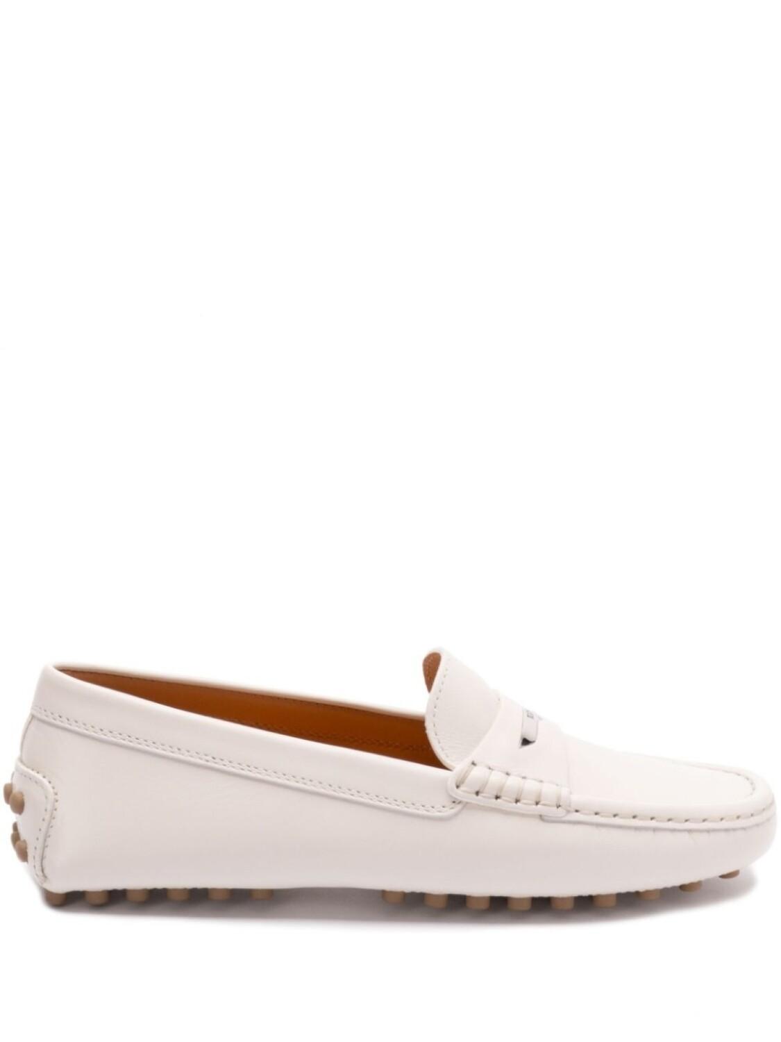Tod's мокасины Gommino, белый