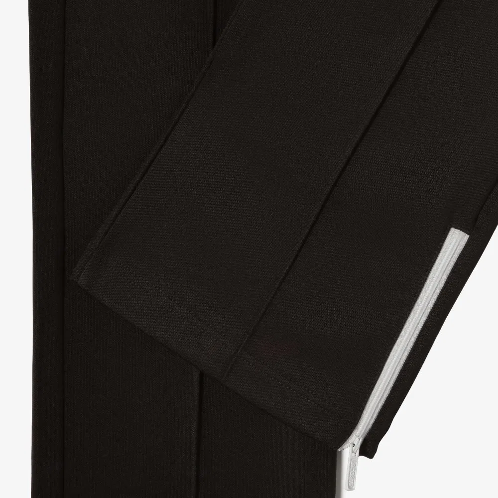 Спортивные брюки Lacoste Interlock Pique Sweatpants коричневые — фото 3