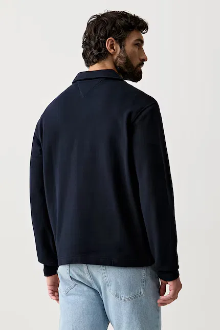 Худи хлопок Tommy Hilfiger, синий — фото 3