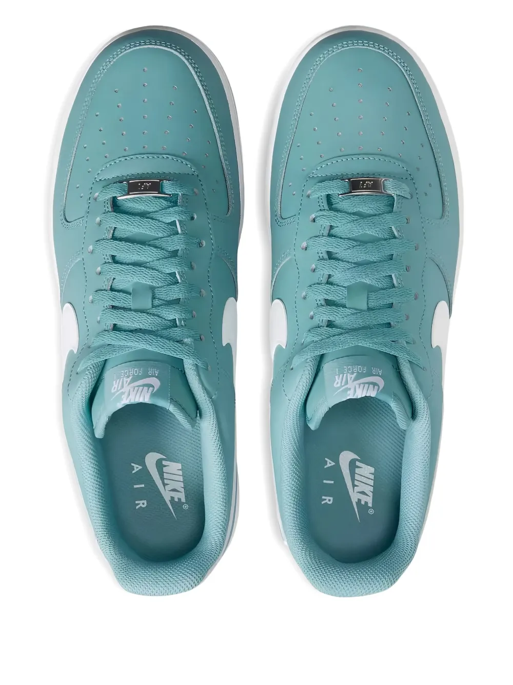 Кроссовки Air Force 1 Low '07 Denim Turquoise/White Nike, синий — фото 2