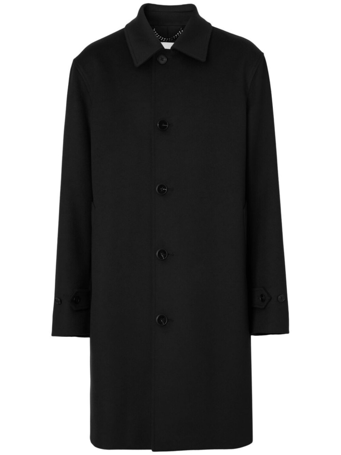

Кашемировое пальто Burberry, черный