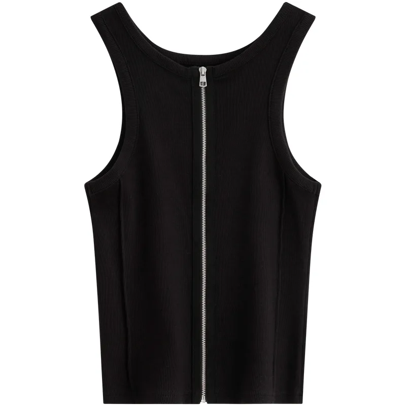 Топ-майка женская Moderate Straight Fit Calvin Klein, pff-slate серый — фото 4