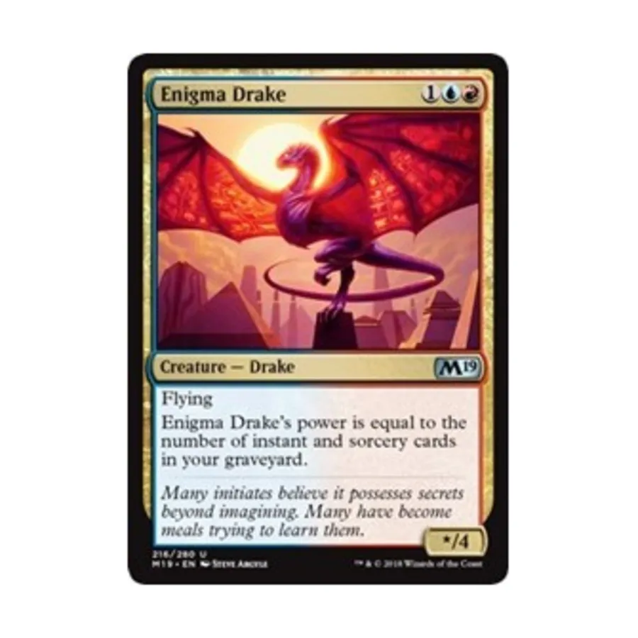 

CCG Загадочный Дрейк (U), MTG - Core Set 2019