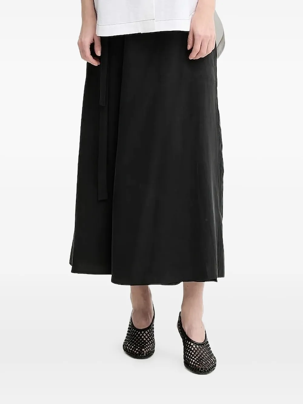 

Юбка миди с поясом Marc O'Polo, черный