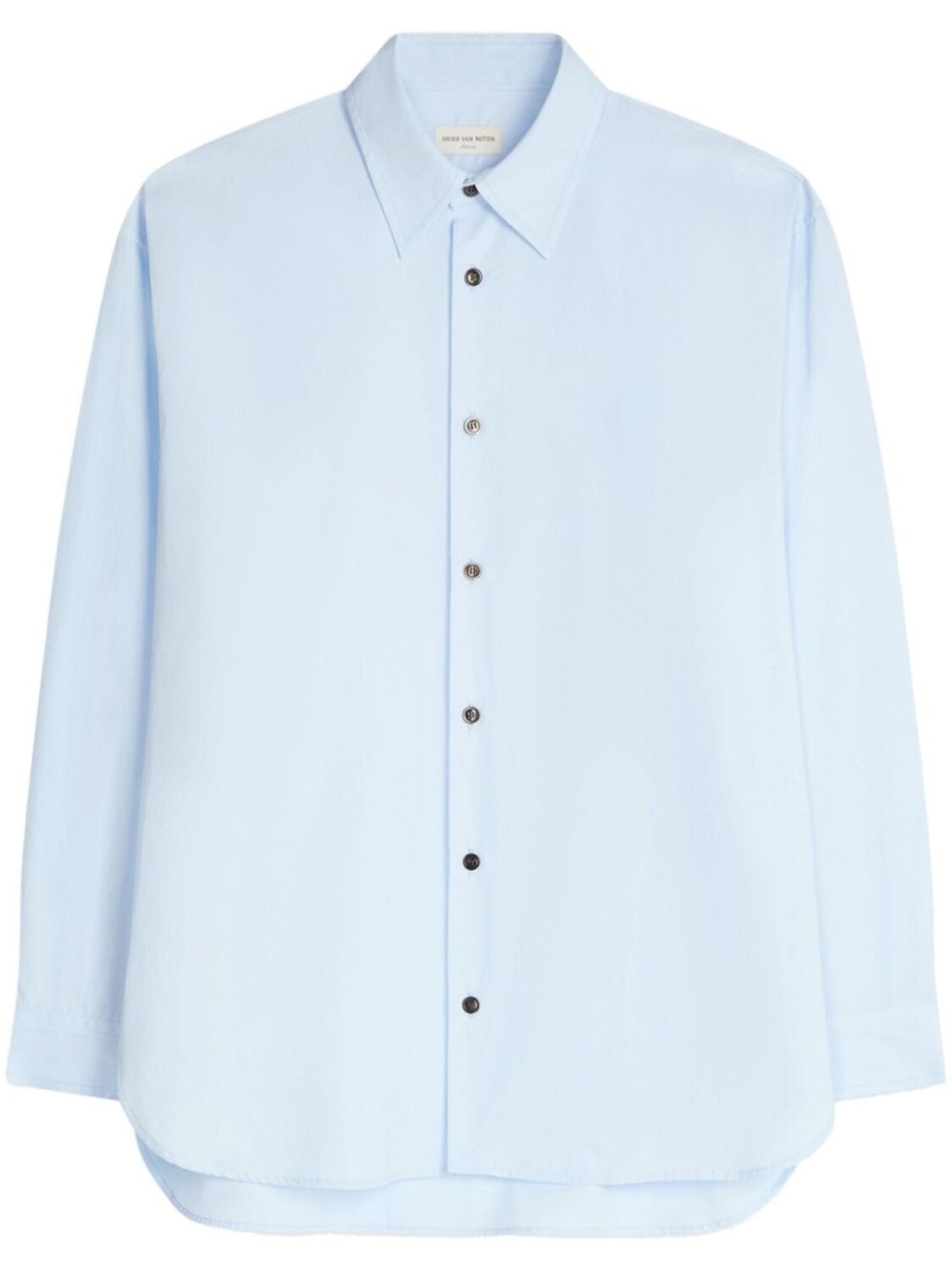 

DRIES VAN NOTEN рубашка с длинными рукавами, синий