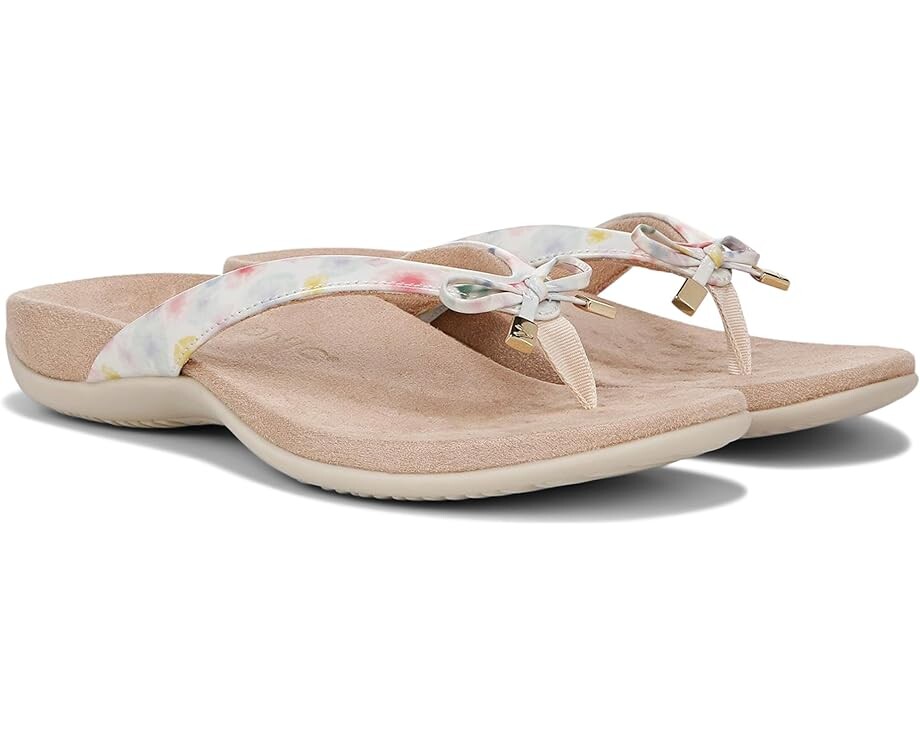 

Сандалии VIONIC Bella, цвет Cream Poppy Print