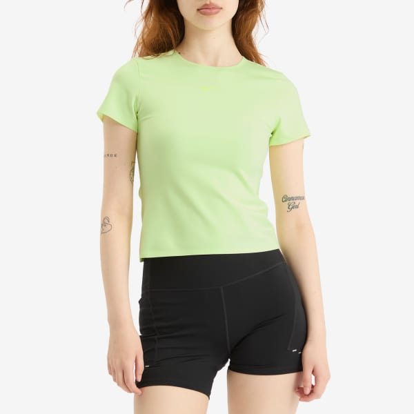 Футболка Dri-Fit Nike, цвет barely volt volt ice — фото 2