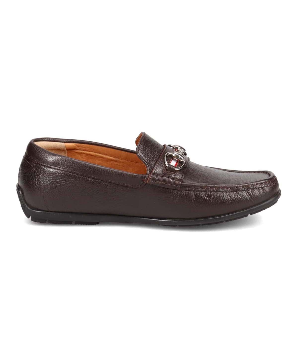 Элегантные водительские туфли для взрослых Lutecia, Dark Brown — фото 4