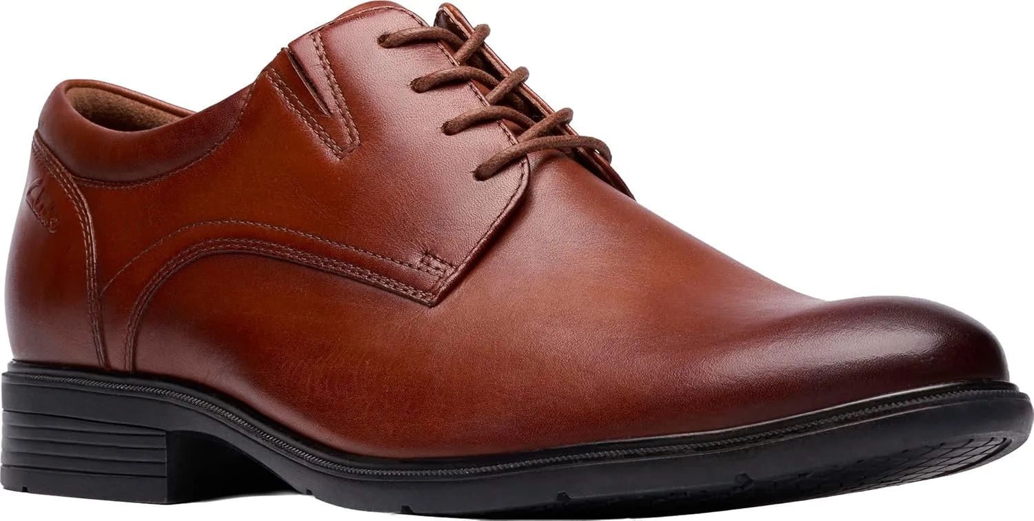 Мужские оксфорды Clarks Steadwell, темно-коричневый