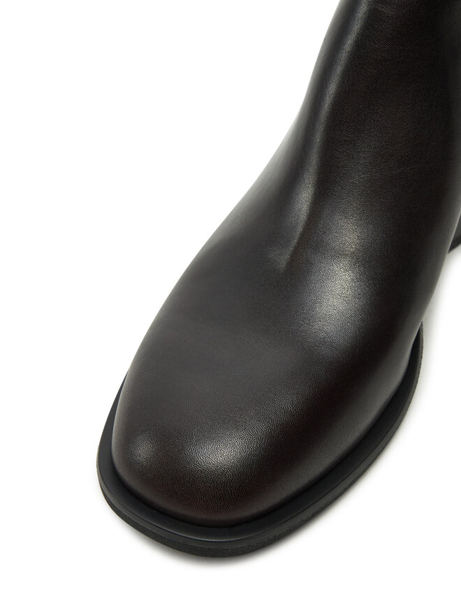 Ботильоны на плоской подошве Vagabond Shoemakers, коричневый — фото 4