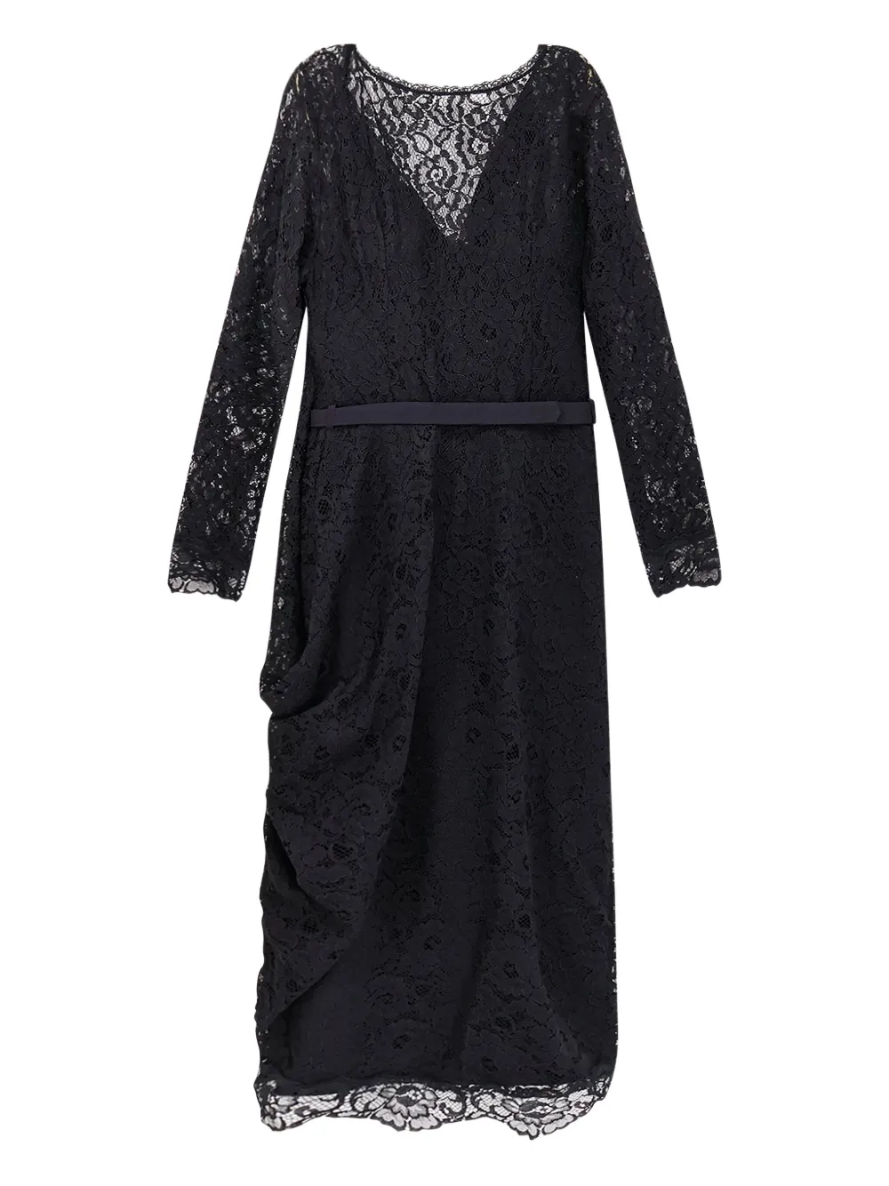 

Платье миди с V-образным вырезом Chiara Boni La Petite Robe, черный