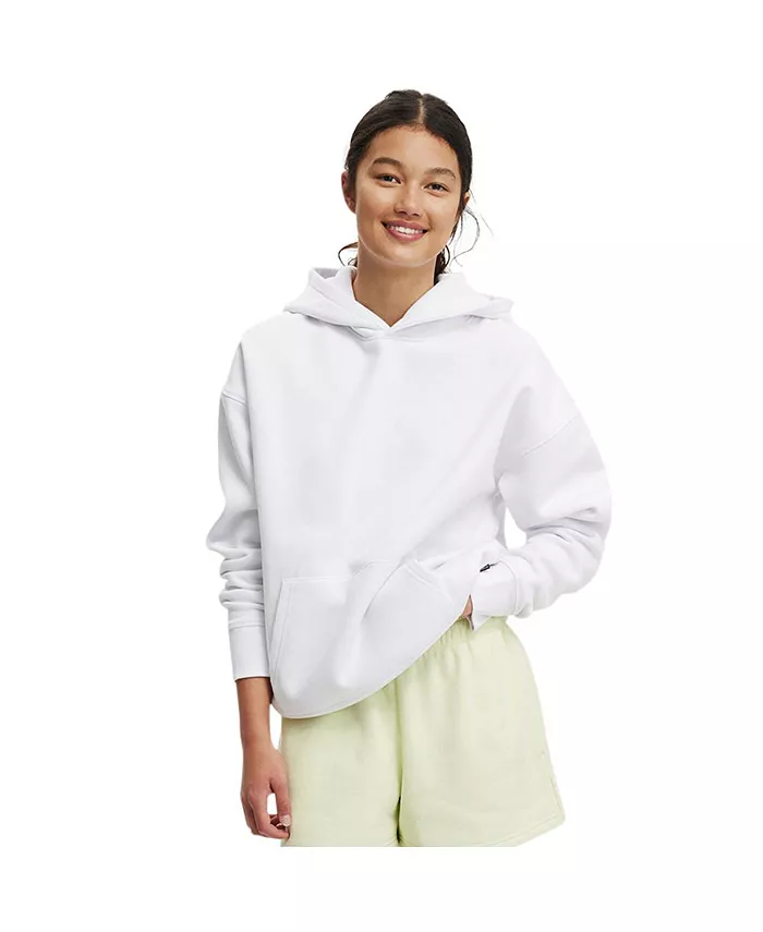 

Женская толстовка Active Plush Premium Graphic Hoodie COTTON ON, серый