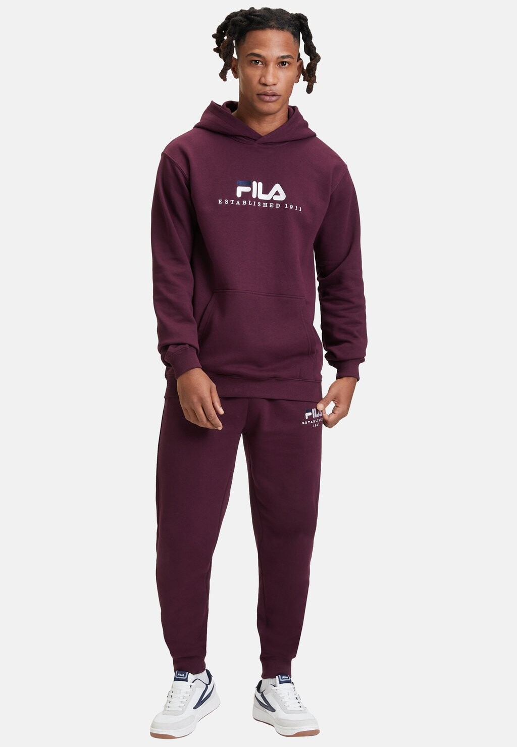 

Толстовка с капюшоном APPAREL BRUNSSUM Fila, фиолетовый