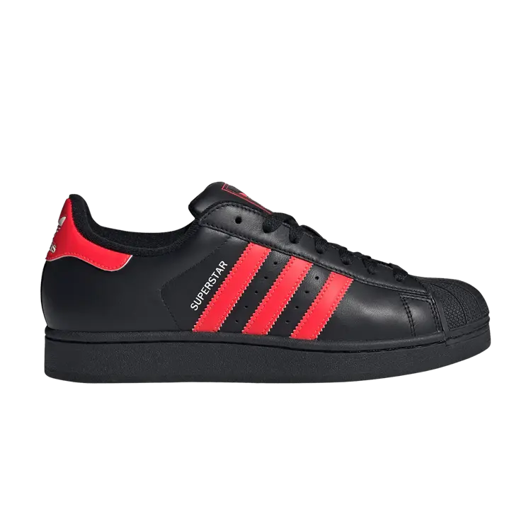 

Кроссовки adidas Superstar 2 'Black Lucid Red', черный