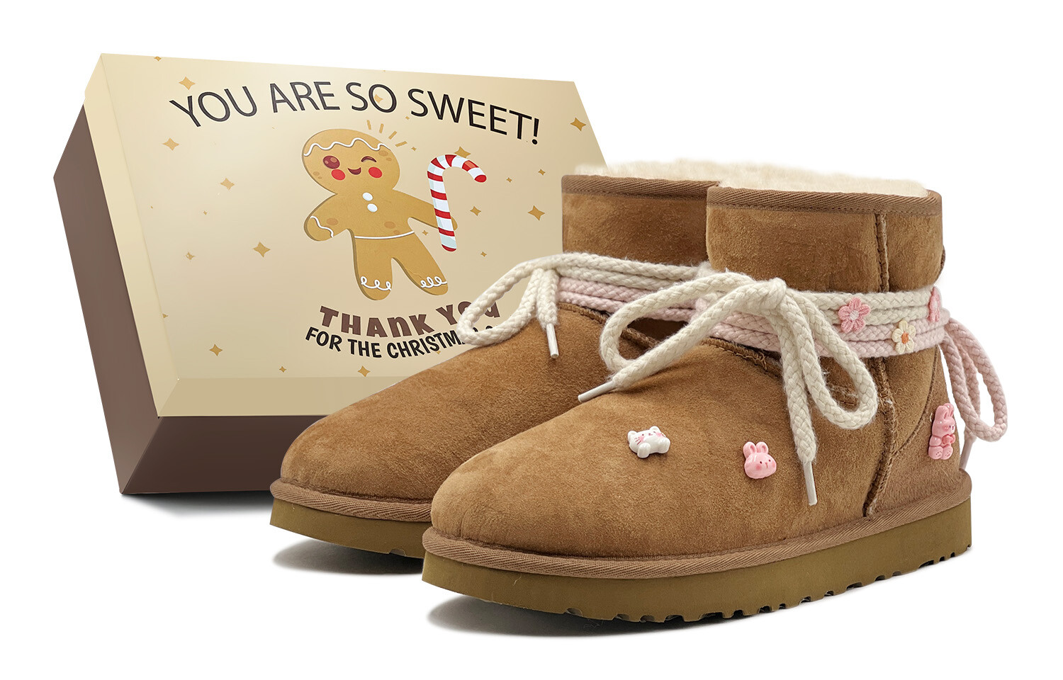 

CLASSIC MINI Зимние ботинки женские каштановые Ugg, цвет Chestnut