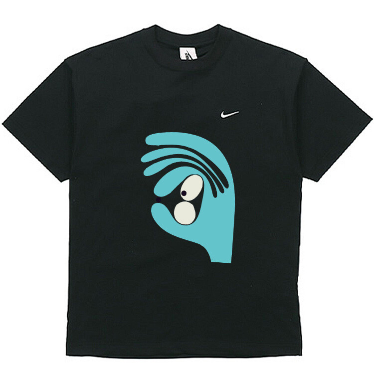 

Футболка мужская черная Nike, черный