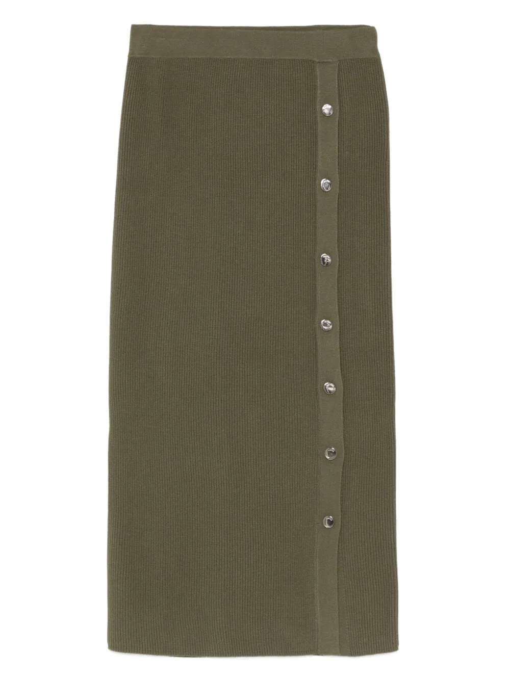 

Юбка миди с пуговицами Liu Jo, зеленый