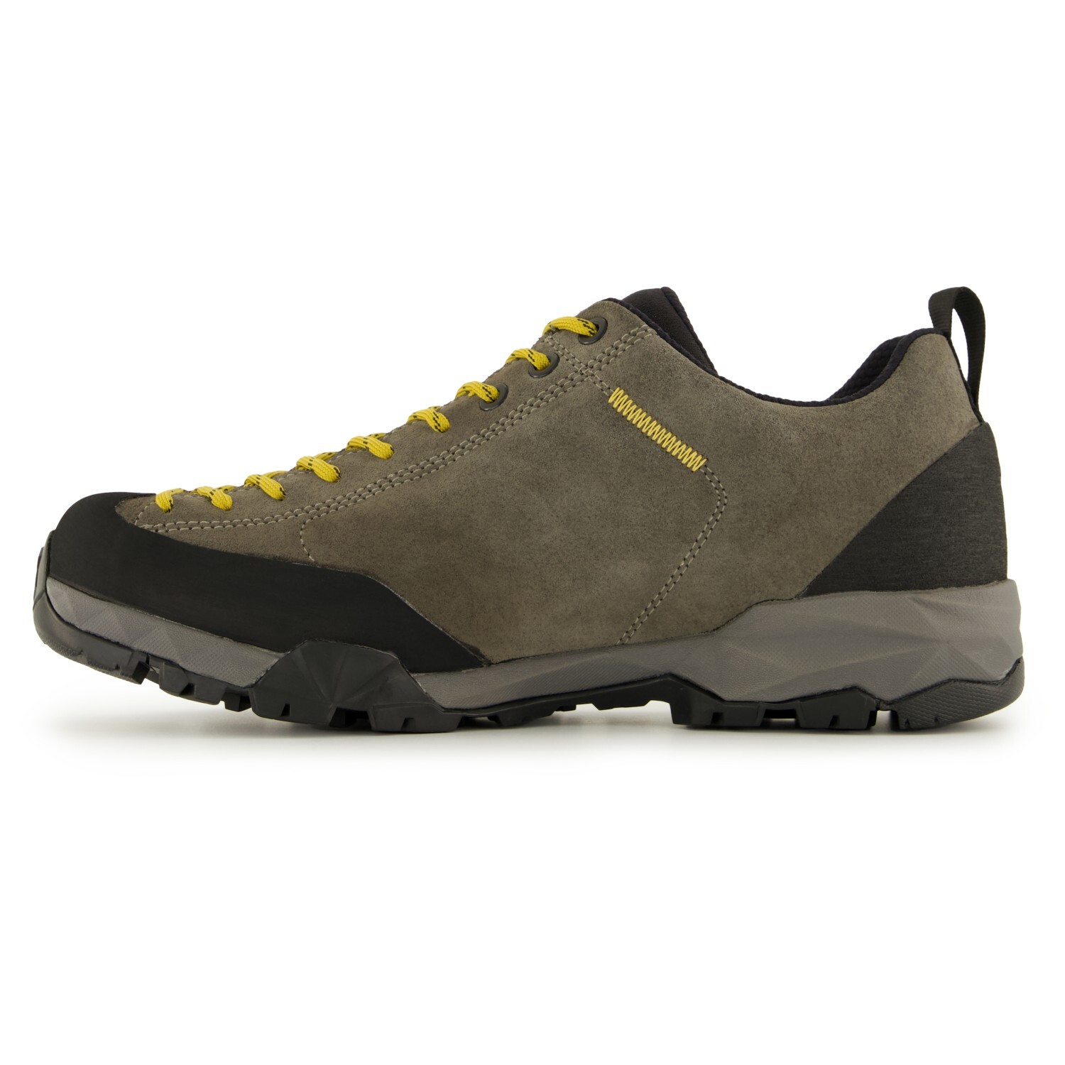 Мультиспортивная обувь Scarpa Mojito Trail GTX Suede, цвет Titanium/Mustard — фото 4
