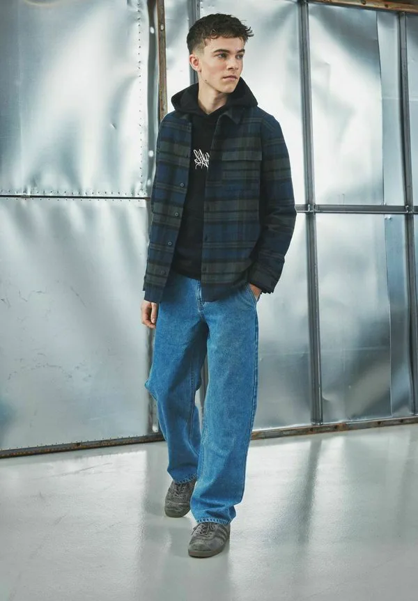 Джинсы свободного кроя Lmtd, Medium Blue Denim