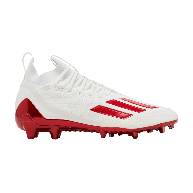 

Бутсы adidas Adizero Primeknit Cleats 'White Team Power Red', белый