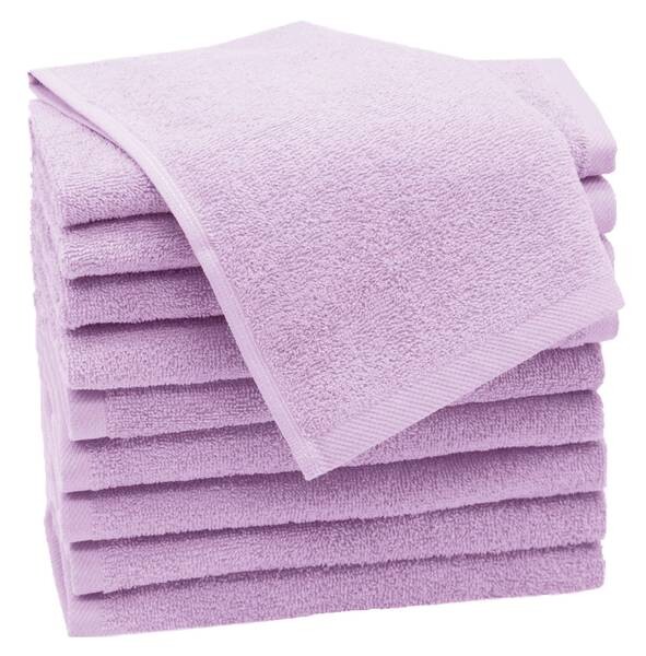 

Гостевое полотенце Zollner 00000086 10 шт, 30x1x50 см цвет hellviolett