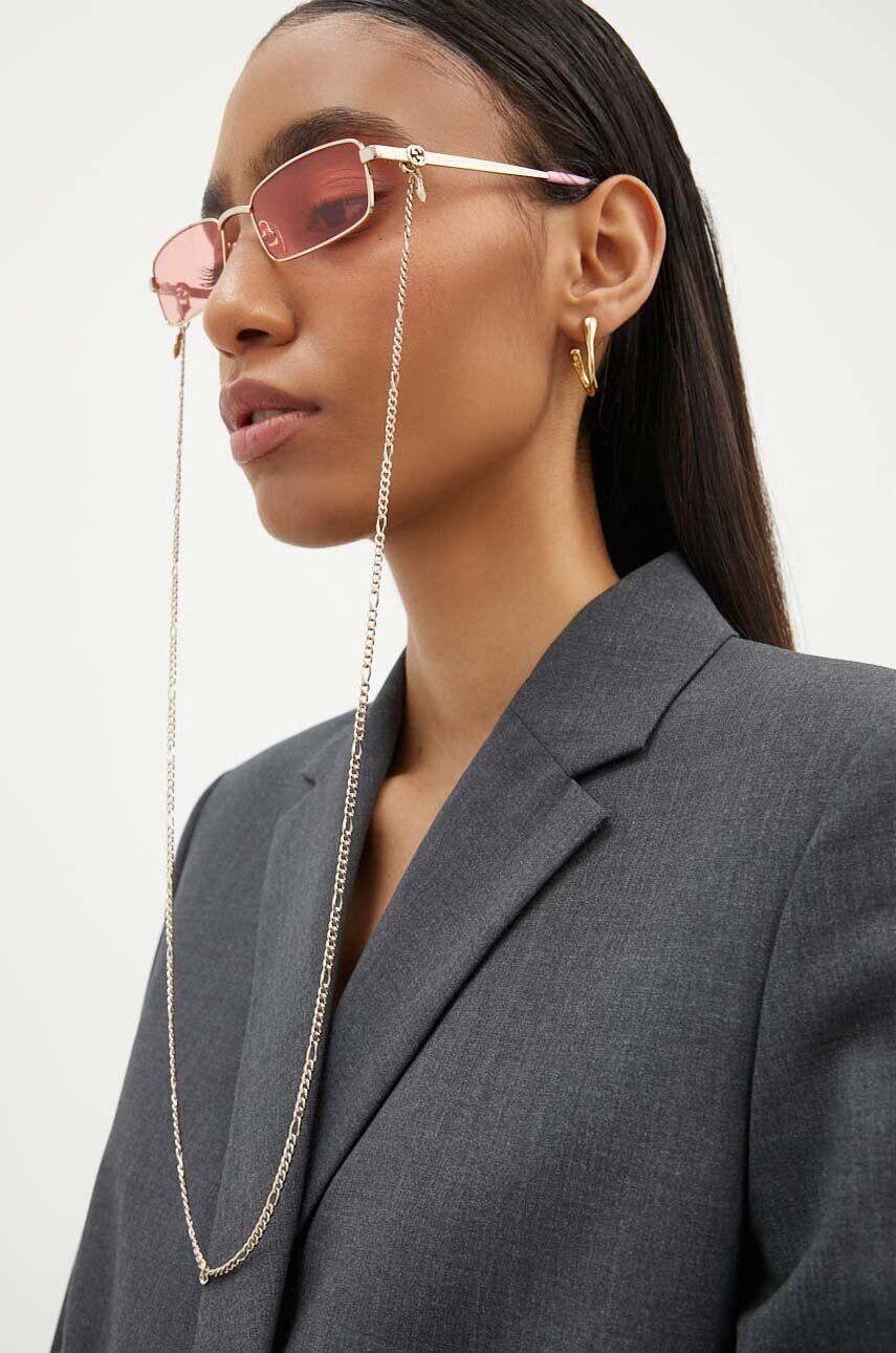 

Солнцезащитные очки Gucci, розовый