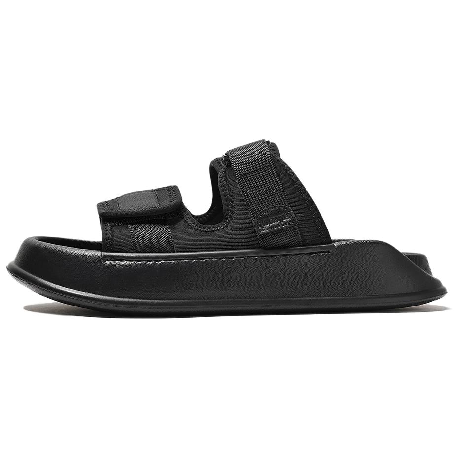 

Устойчивые к запахам и истиранию сандалии-слипоны для мужчин с амортизацией Wolves • Family QUNLANGSHIJIA, черный