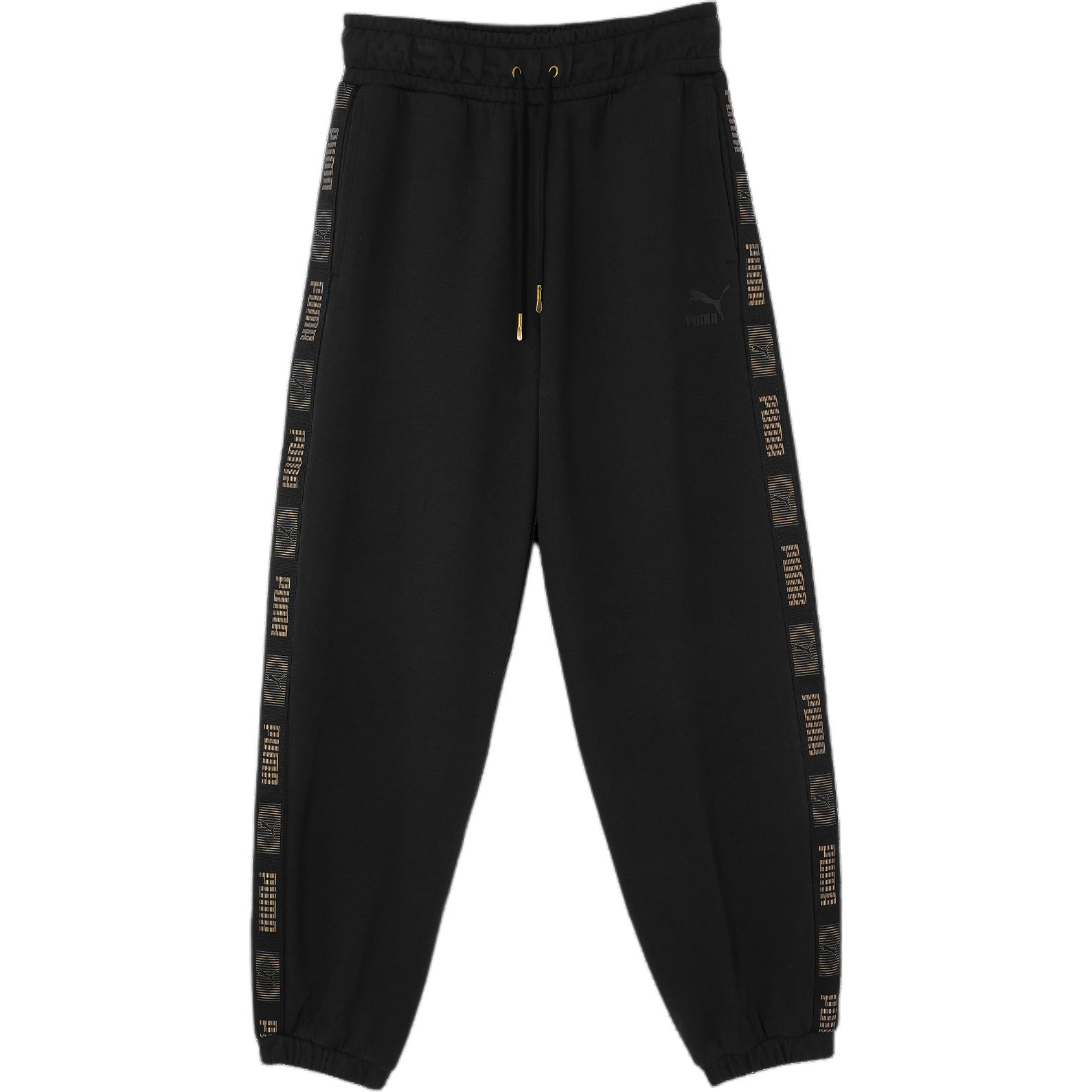 

Вязаные спортивные брюки женские черные PUMA