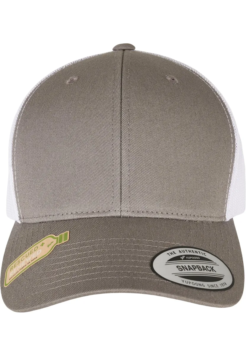 

Кепка Flexfit Trucker "Кепки Flexfit YP CLASSICS RECYCLED RETRO TRUCKER CAP 2-TONE", белый