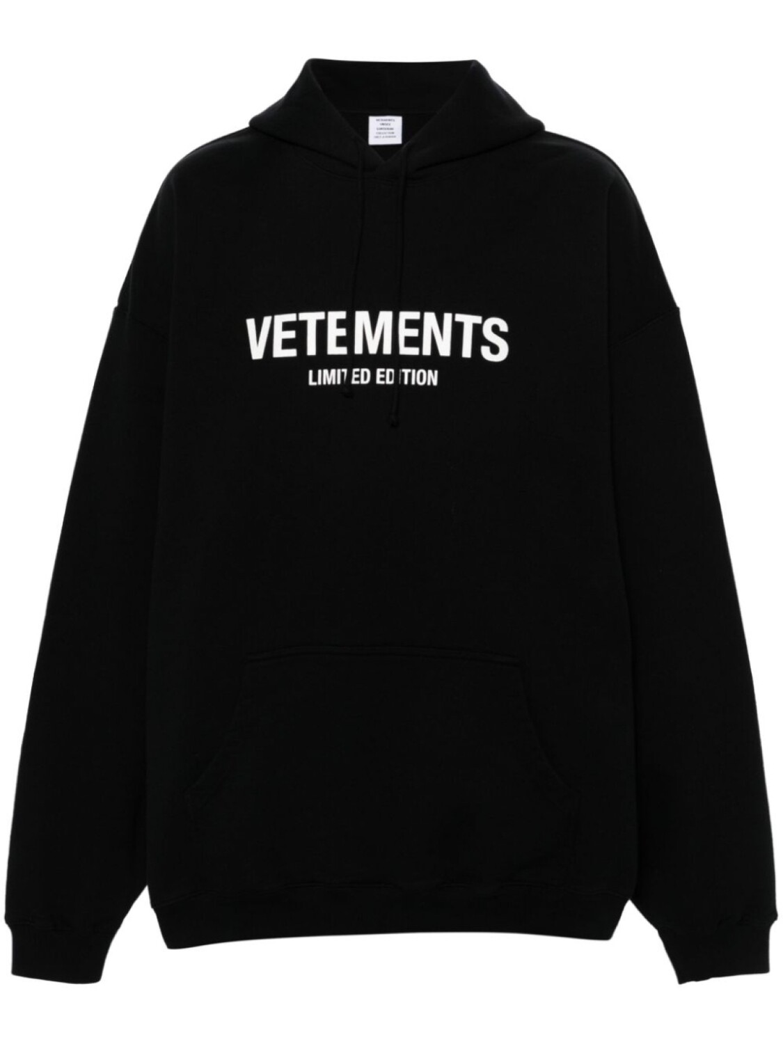 

VETEMENTS худи с логотипом, черный