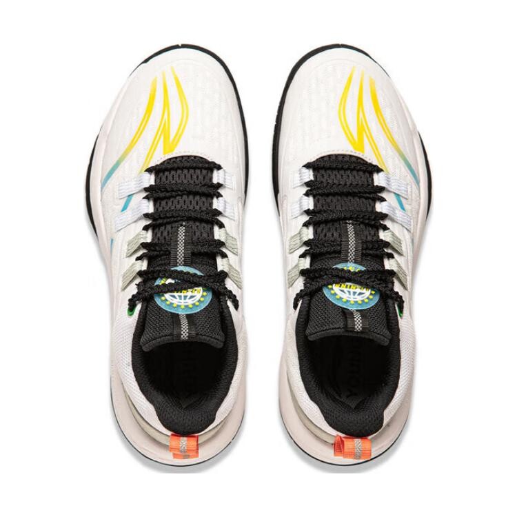 Баскетбольные кроссовки Dragon Fist V3 Kids GS Low-top White Lining Young, белый — фото 4