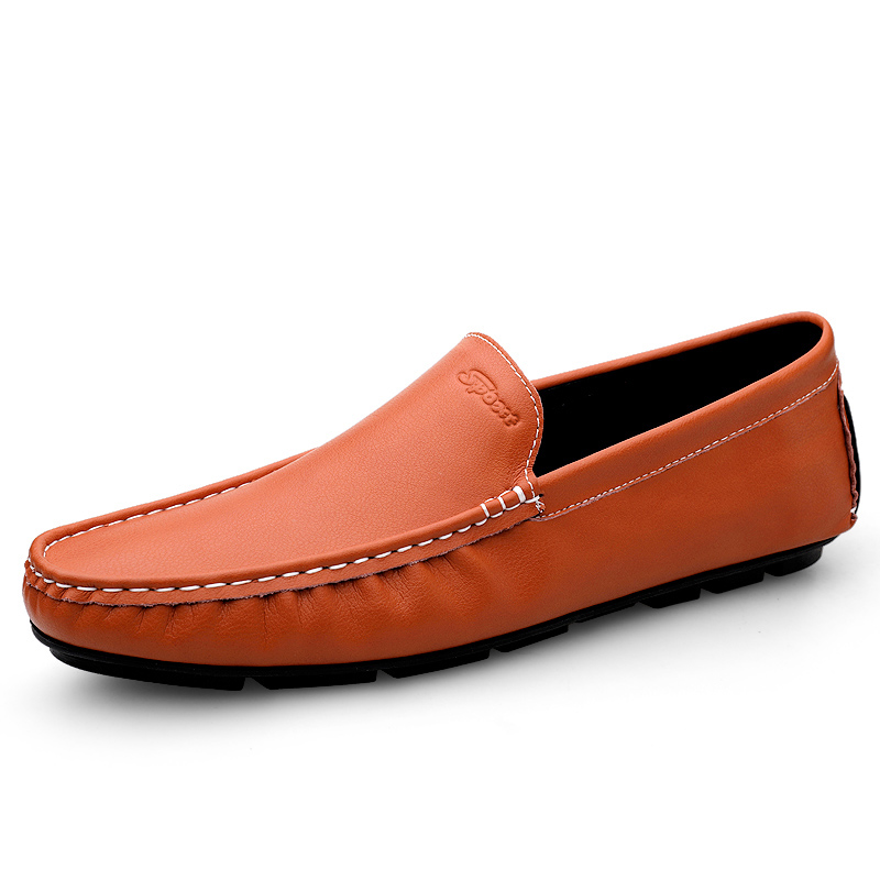 

PLAY COBBLER Красные коричневые бобовые туфли мужские, цвет Red Brown