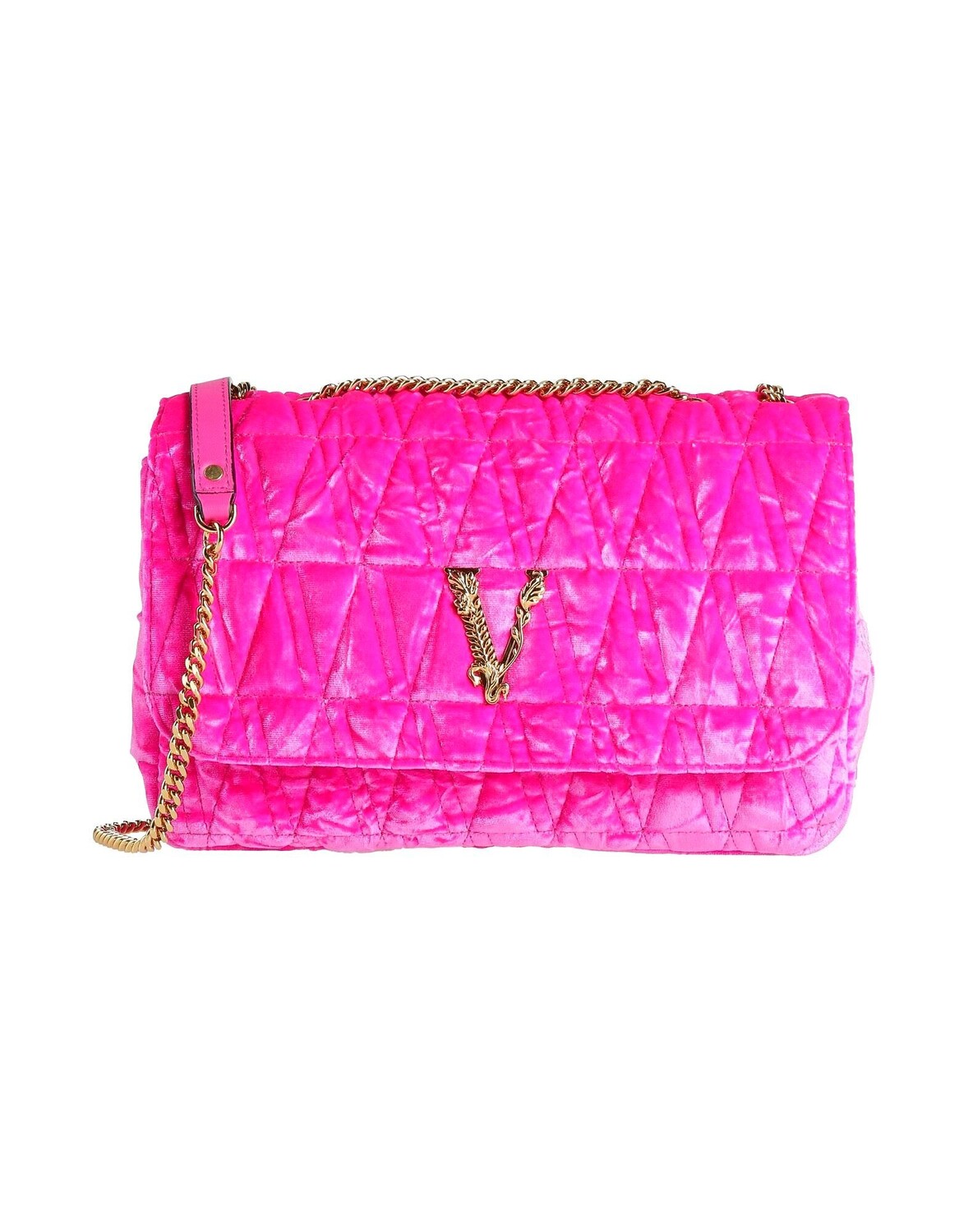 

Сумка через плечо Versace, фуксия