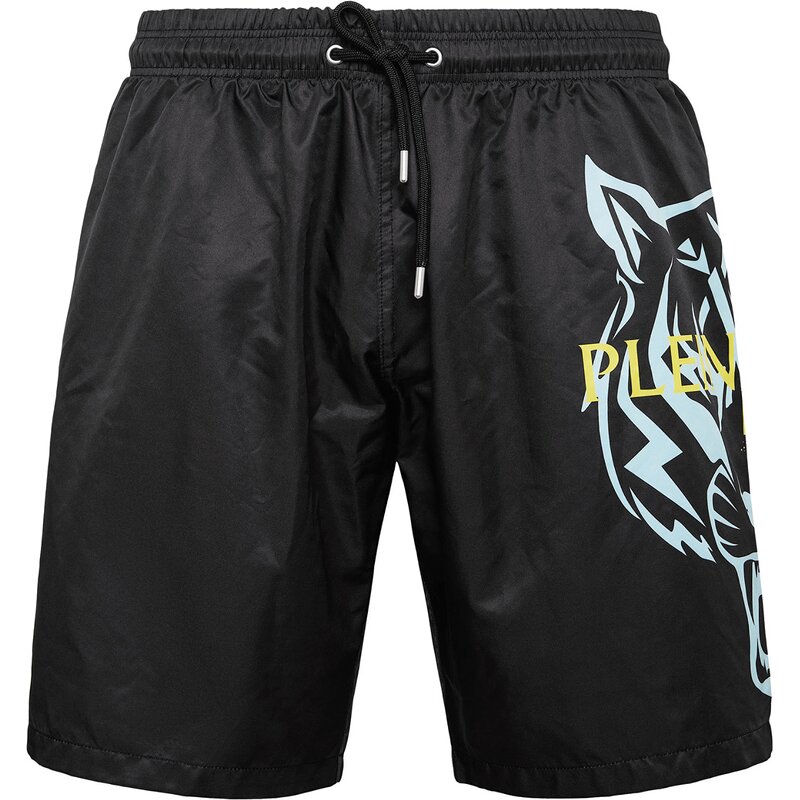 

Тигровые трусы Plein Sport, черный