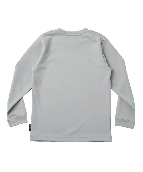 Рашгард детский Quiksilver Shadow Knock LS YOUTH UPF50+ синий — фото 4