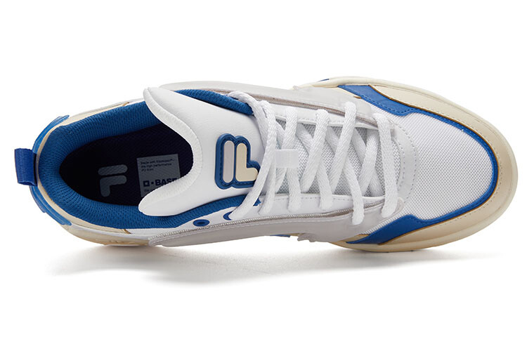 Кроссовки FILA FUSION DESPERADO Fugitive Vintage Basketball Shoes Men Low-top White/blue/cyan, синий — фото 3