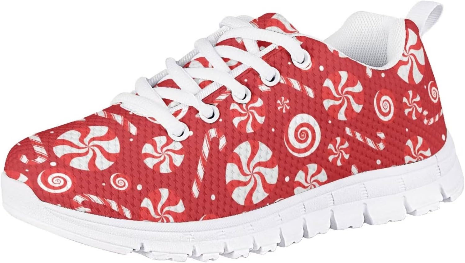 

Модные детские кроссовки для девочек, повседневная обувь для отпуска Fonplted, Christmas Candy