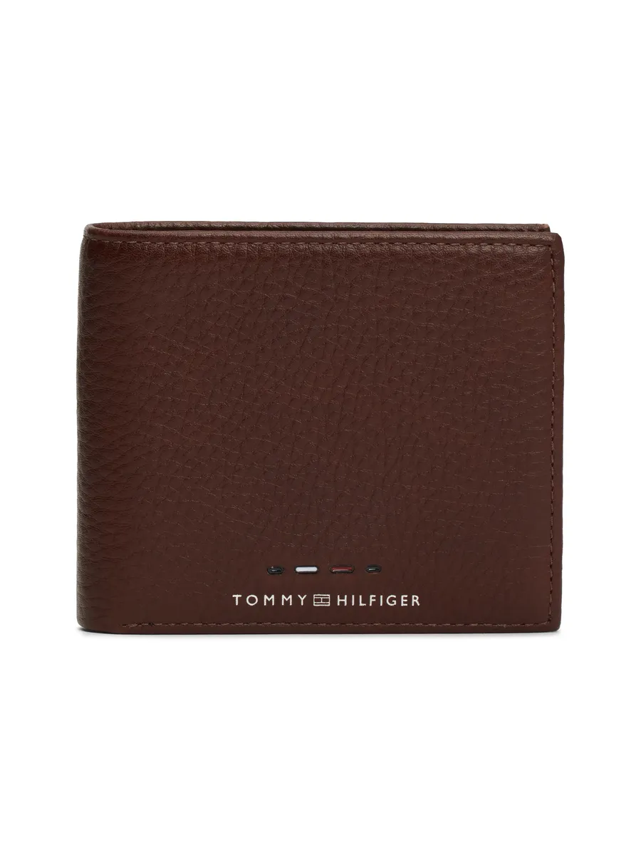 

Кошелек Tommy Hilfiger "Men TH PREMIUM CC FLAP AND COIN Bifold Wallet", мужской кожаный кошелек, цвет Cognac