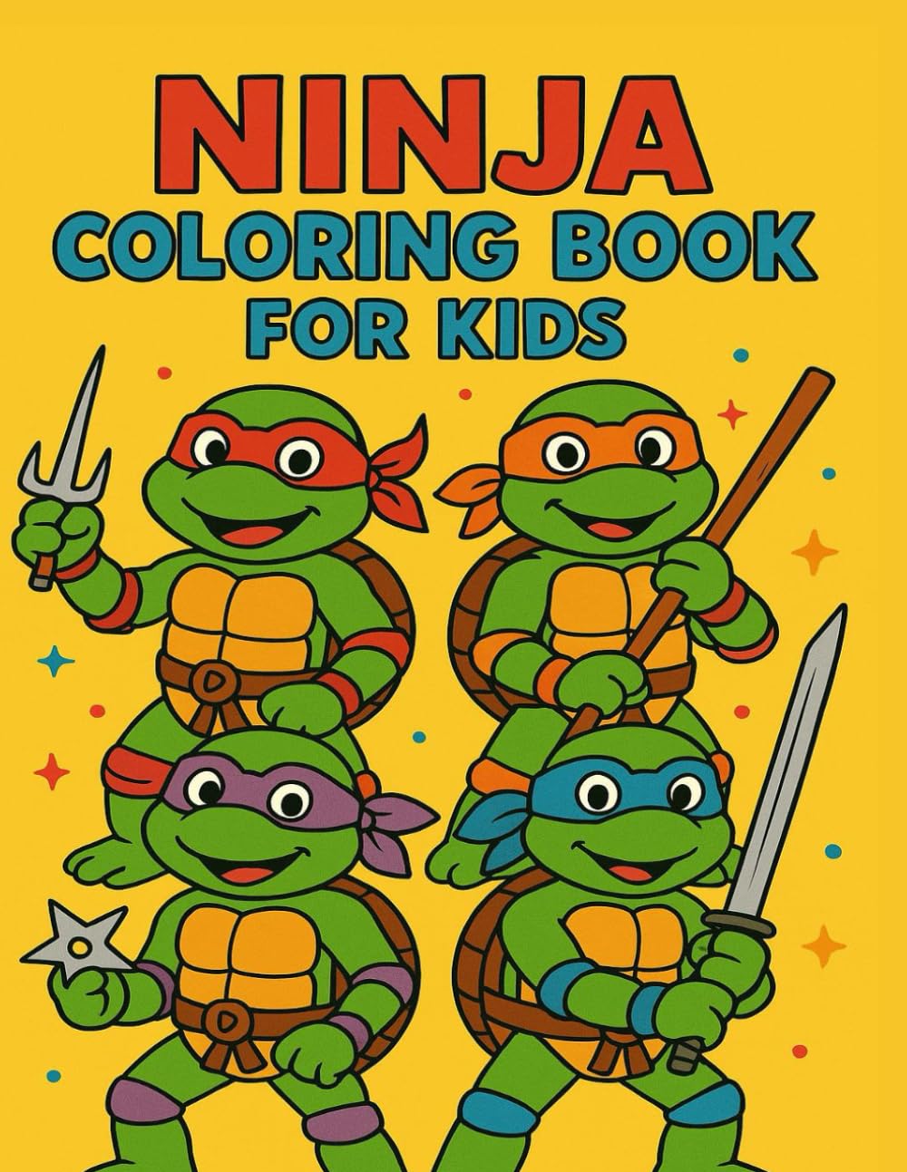 

Ninja Coloring Book for Kids: Creative Ninja Characters for Kids to Color, Relax, and Have Fun (Independently published)