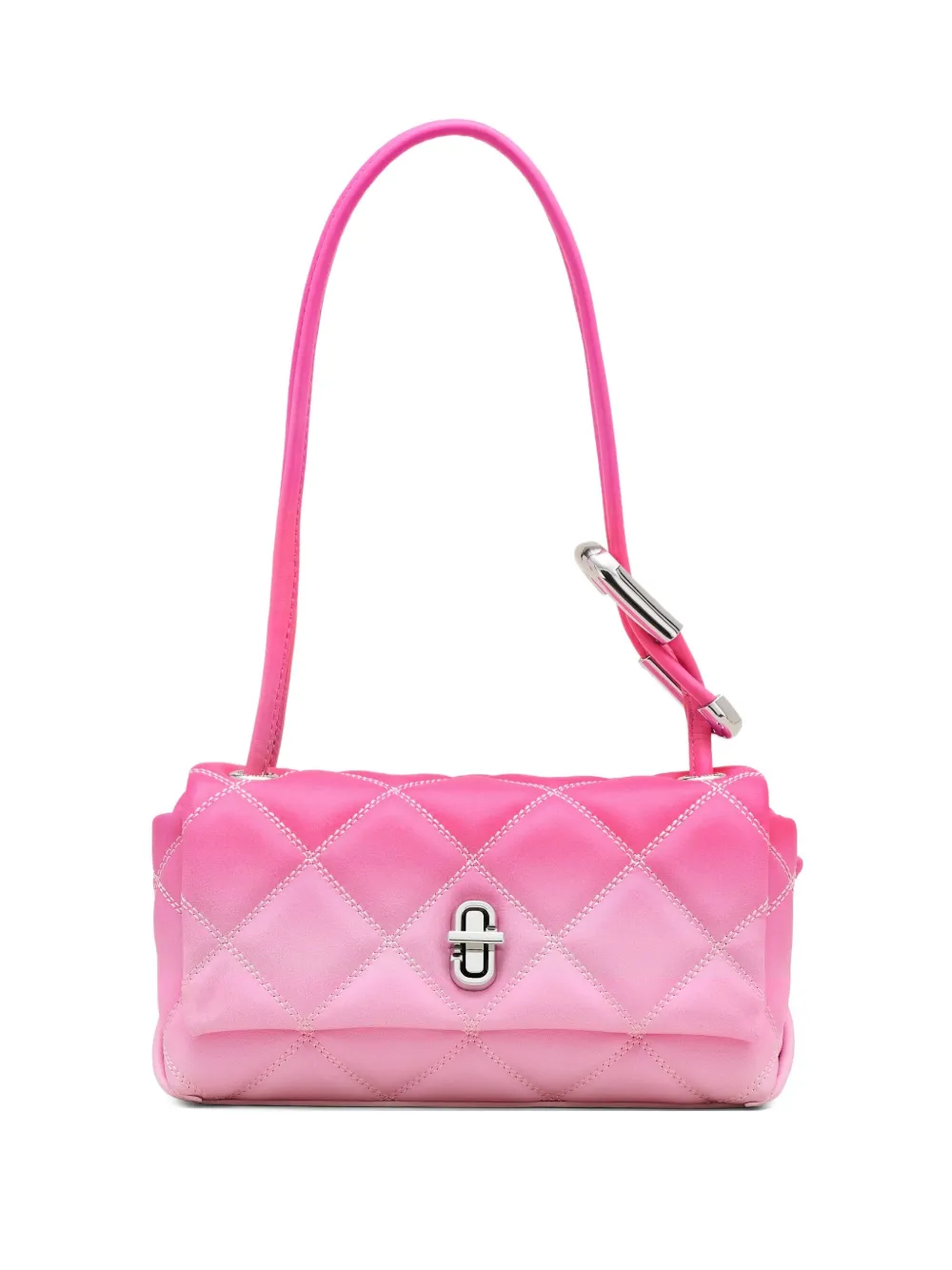 

Сумка на плечо The Quilted Ombré Leather Mini Dual MARC JACOBS, розовый
