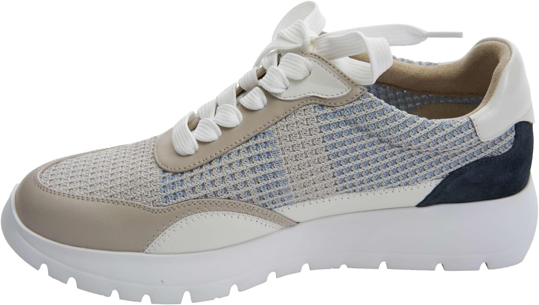 Кроссовки Vaneli Quip, цвет Beige Multi Embroidery — фото 3