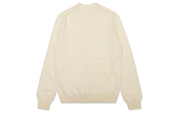 Кардиган COMME des GARCONS PLAY Cardigan White Emblem 'Natural' AZ-N066-051-3, белый — фото 2