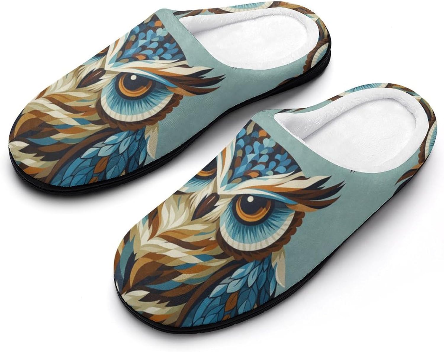 

Завораживающие мужские хлопковые тапочки с китом и синими фиолетовыми цветами, для дома и улицы, теплые, уютные, мягкие, с противоскользящей подошвой Daihanle
