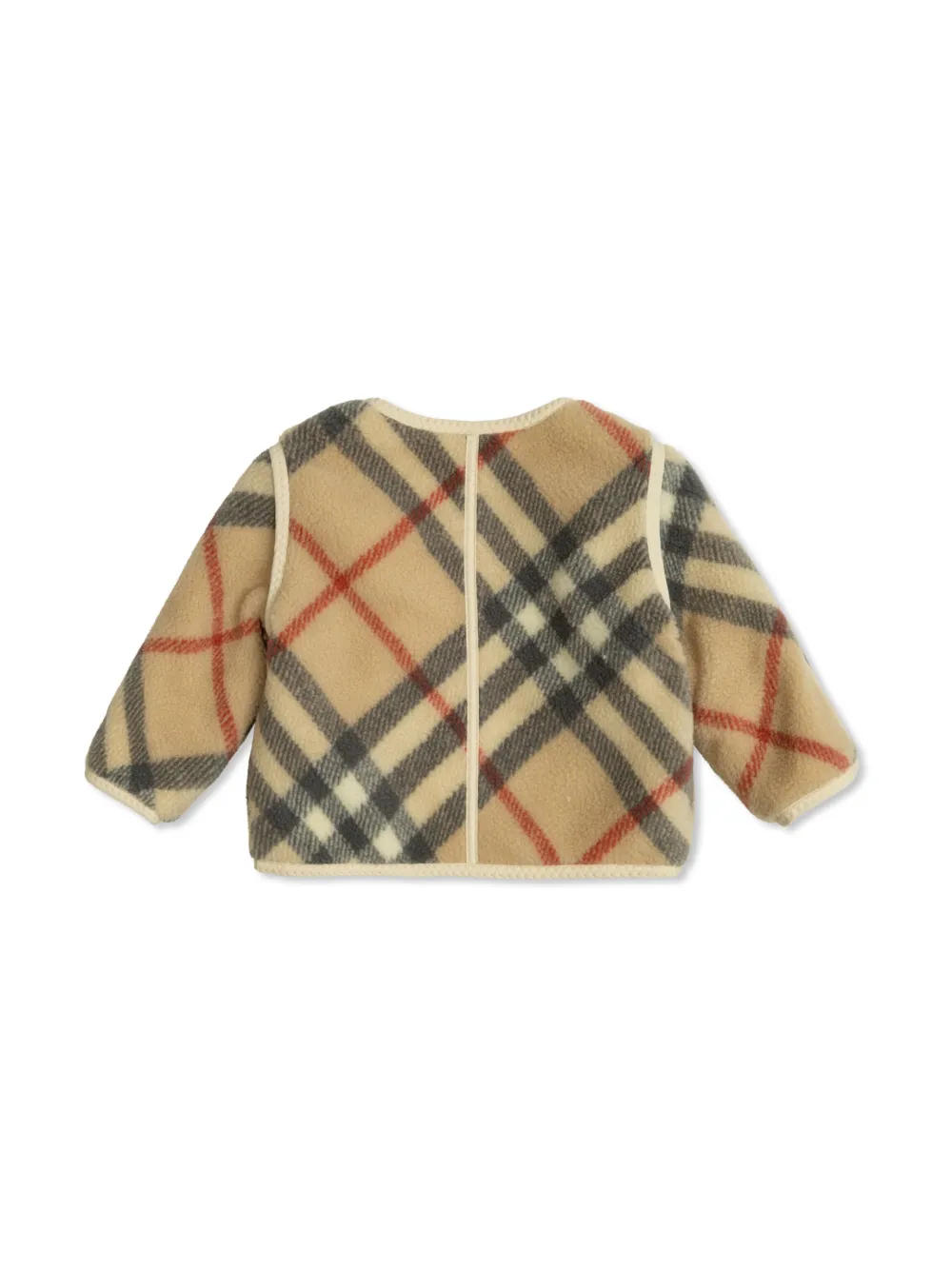 Куртка в клетку Vintage Check BURBERRY KIDS, нейтральный — фото 2