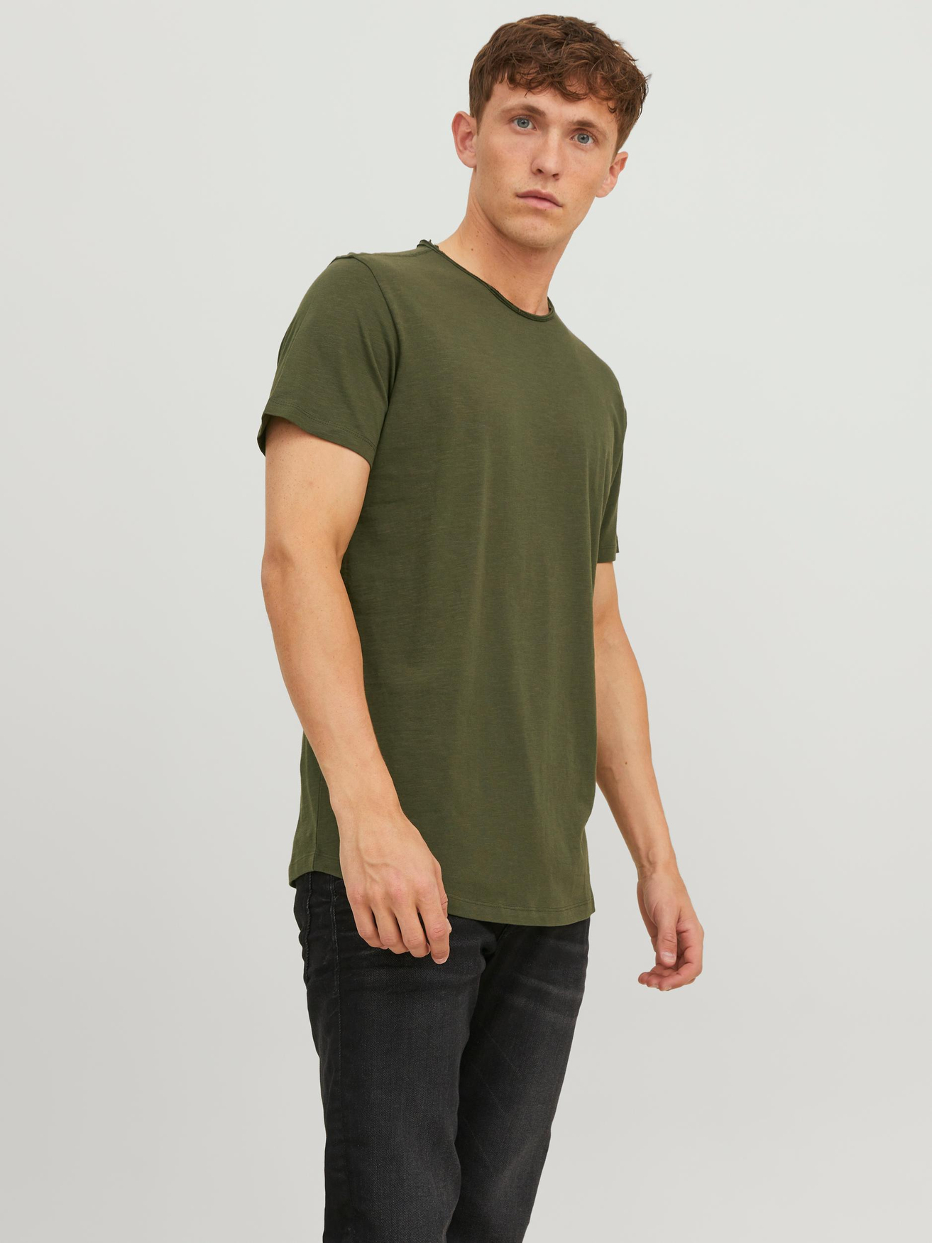 

Футболка Jack & Jones Rundhals Kurzarm JJEBASHER, зеленый